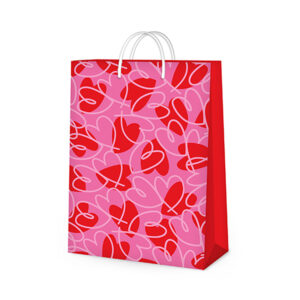 Dárková taška - Beauty se srdíčky (12 × 10 × 18 cm) Albi