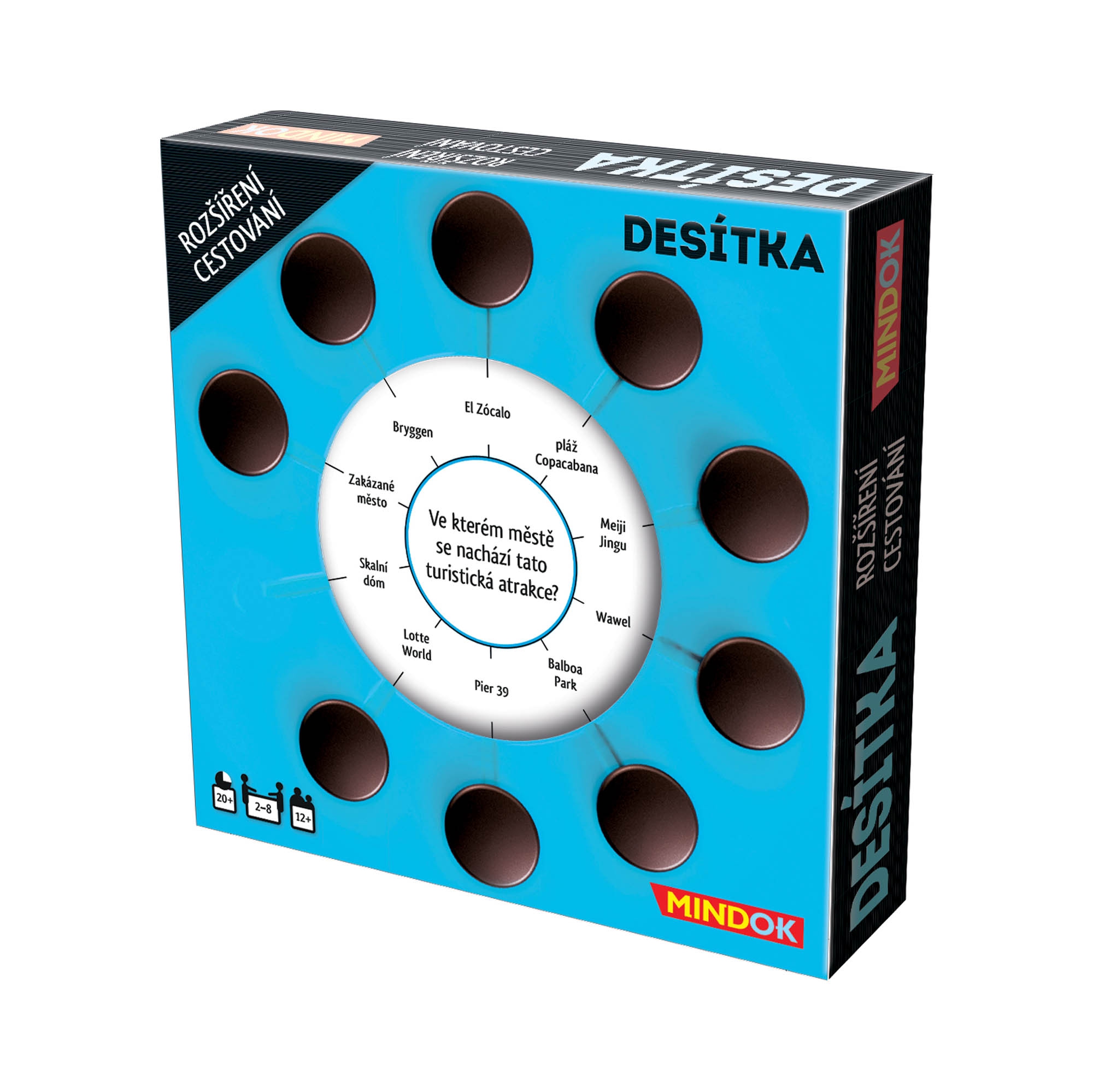 Desítka - Rozšíření Cestování Mindok