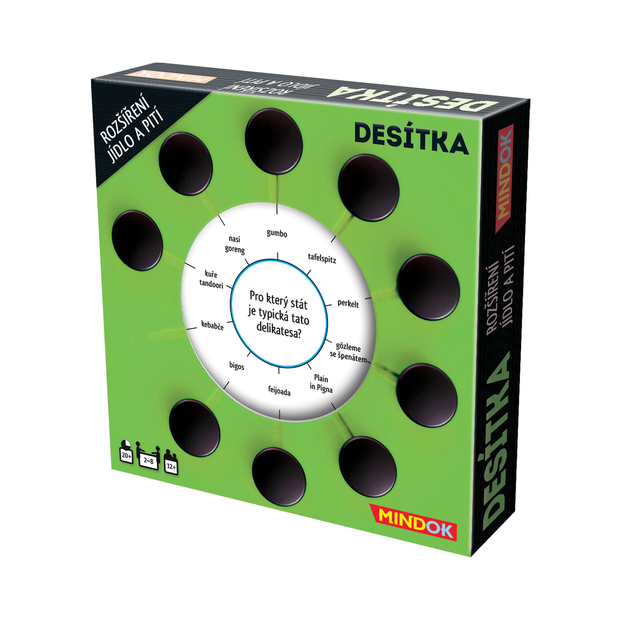 Desítka - Rozšíření Jídlo a pití Mindok