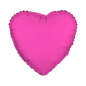 Fóliový balónek Srdce neonově růžové Albi