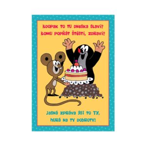 Hrací přání - Krtek Albi