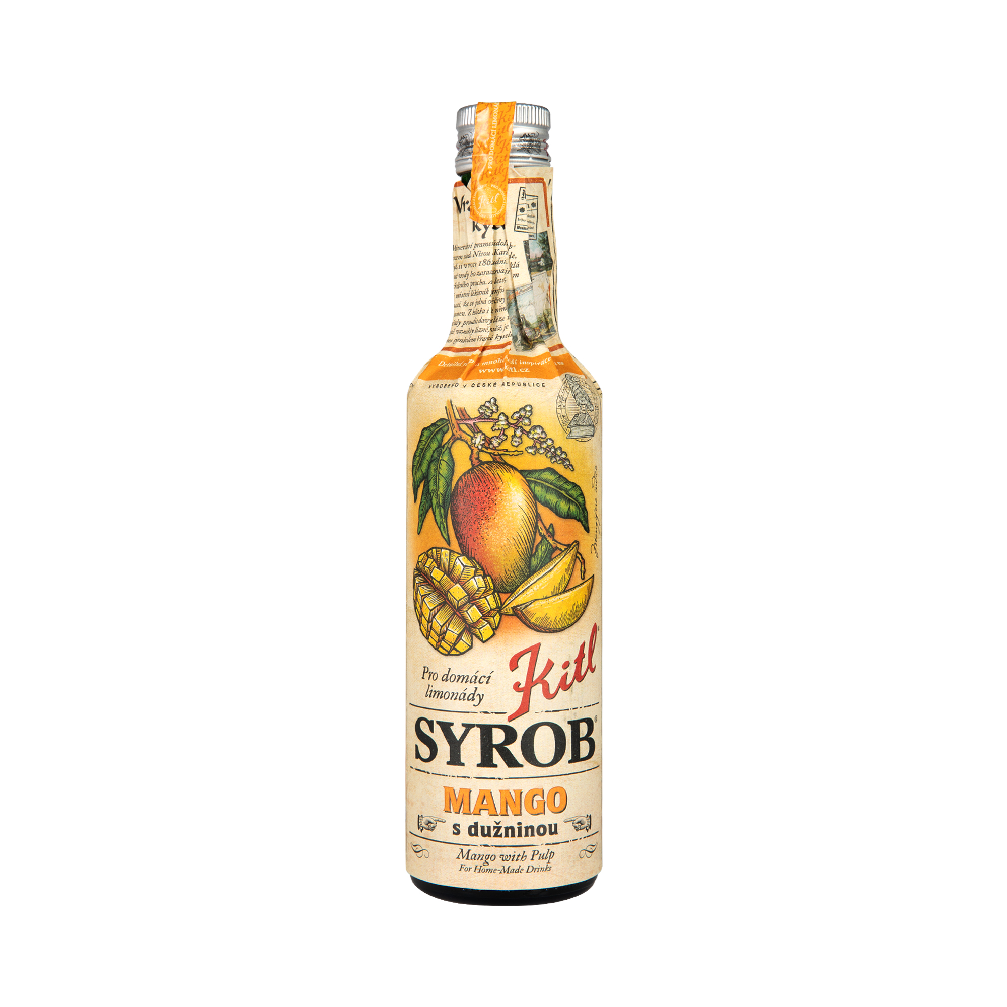 Kitl Syrob - Mango s dužinou 500 ml Kitl