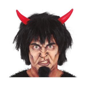 Paruka Ďábel s červenými rohy Albi