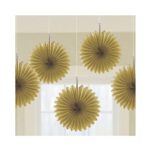 Rozety zlaté 5 ks Albi