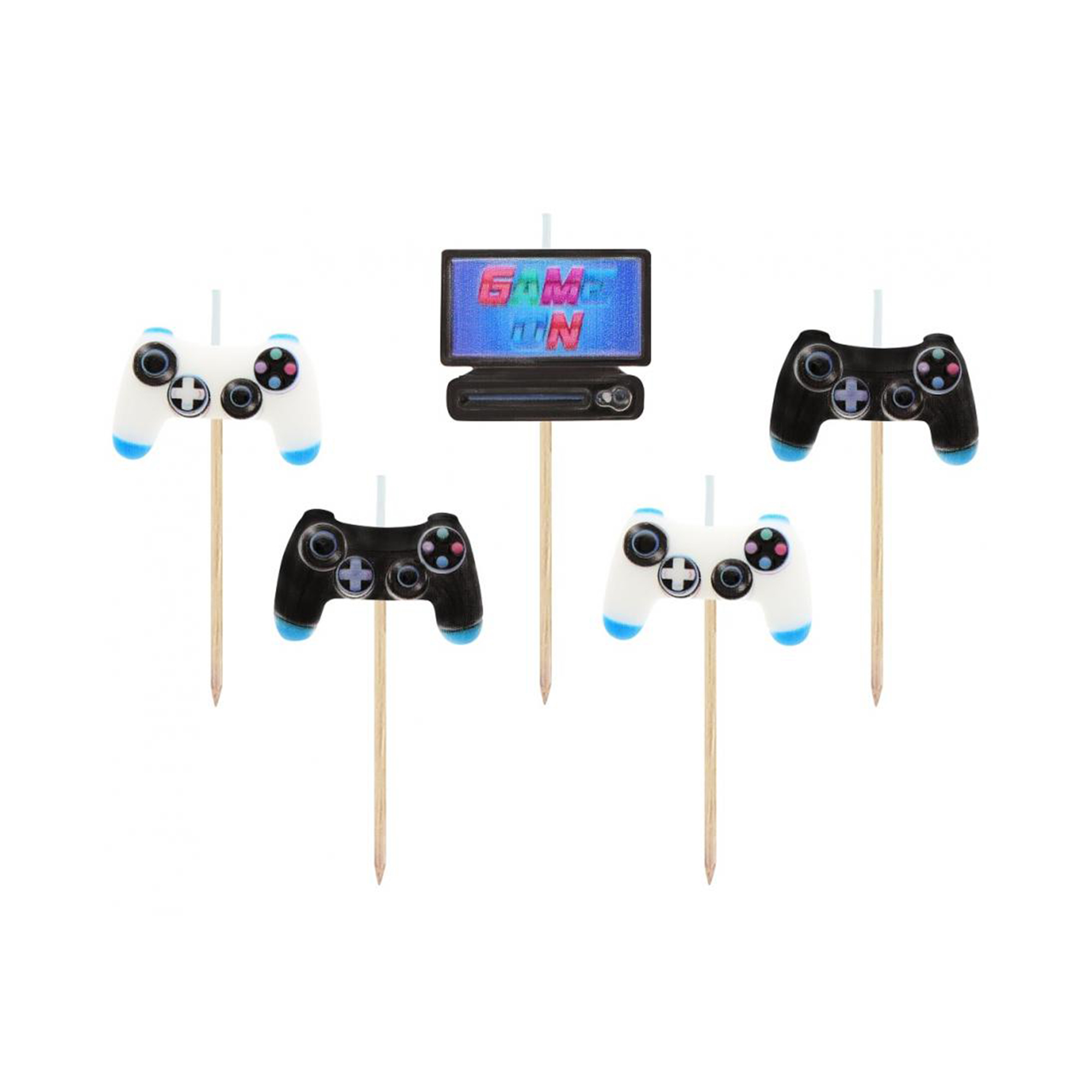 Sada dortových svíček - Herní ovladače Albi