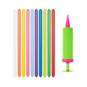 Set Balónky latexové modelovací s pumpou barevné 20 ks Albi