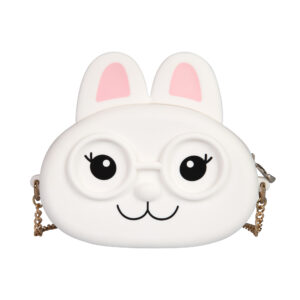 Silikonová kabelka - Bílý králík Albi