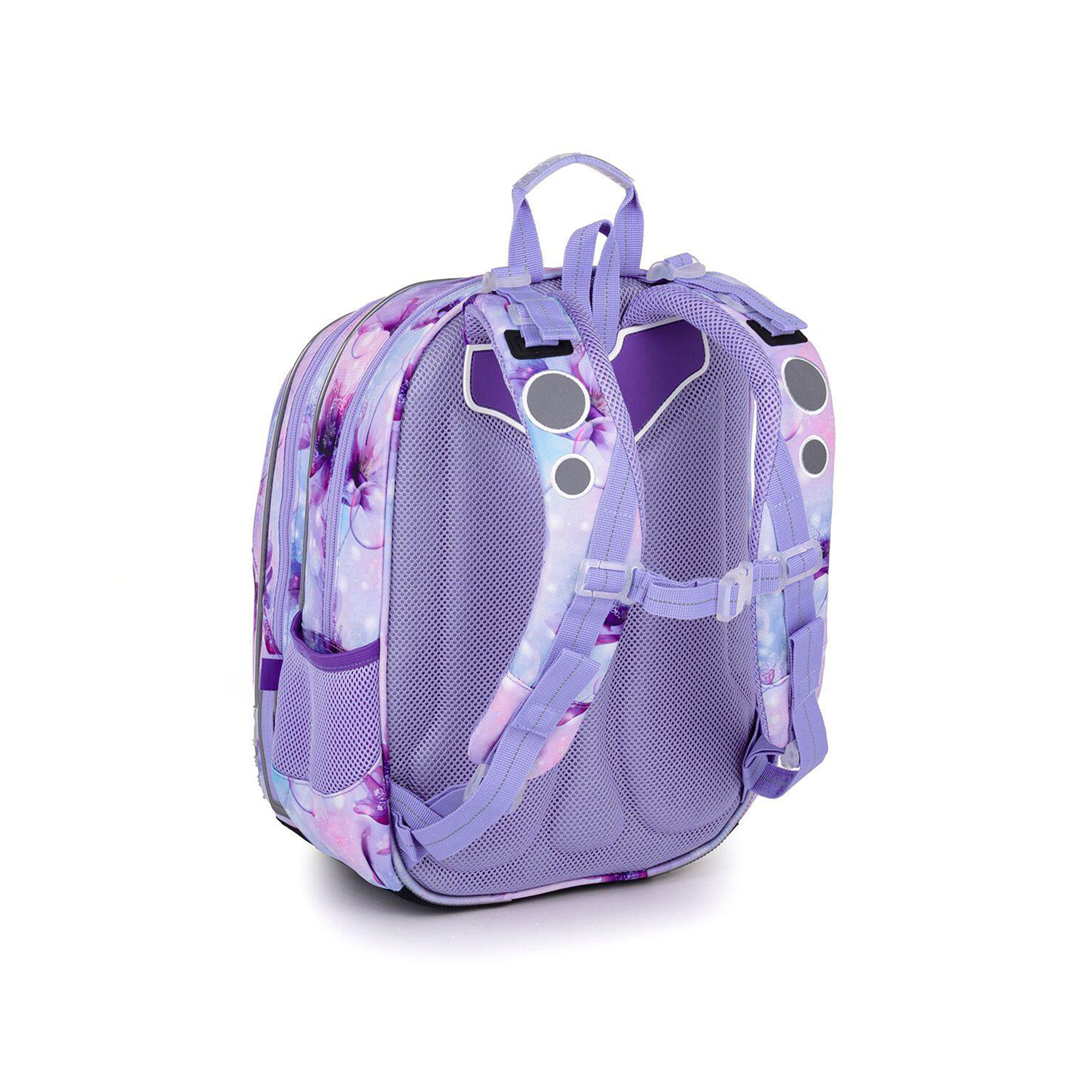 Školní batoh ELLY - Fialové květiny Topgal - Obrázek 3
