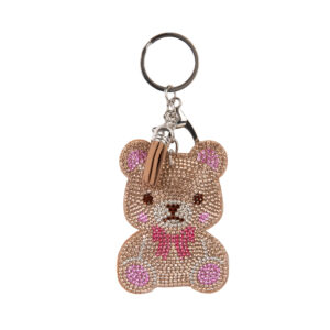 Štrasová klíčenka - Medvídek Albi
