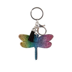 Štrasová klíčenka - Vážka Albi