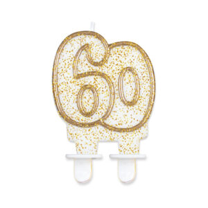 Svíčka dortová Ročník zlatá