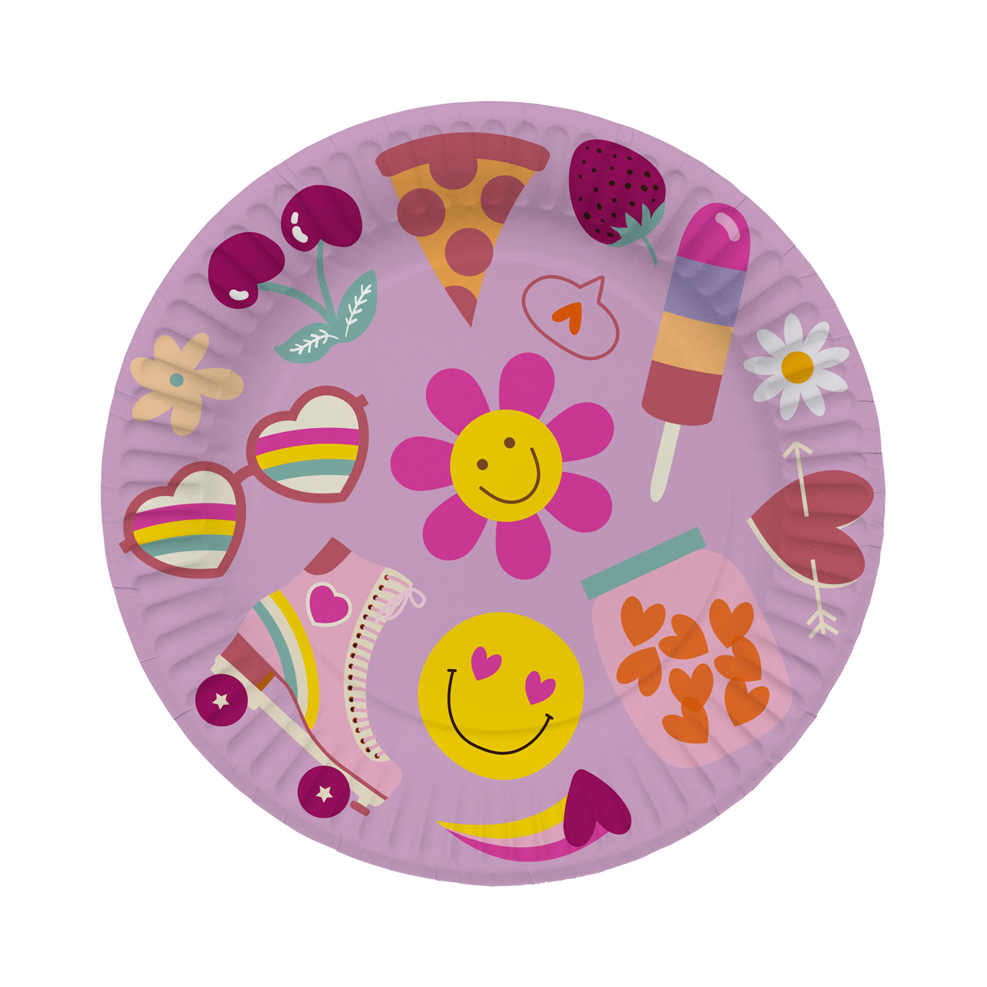 Talíře Boho Girlz 8 ks Albi