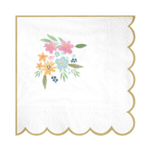 Ubrousky Jarní květiny 10 ks Albi