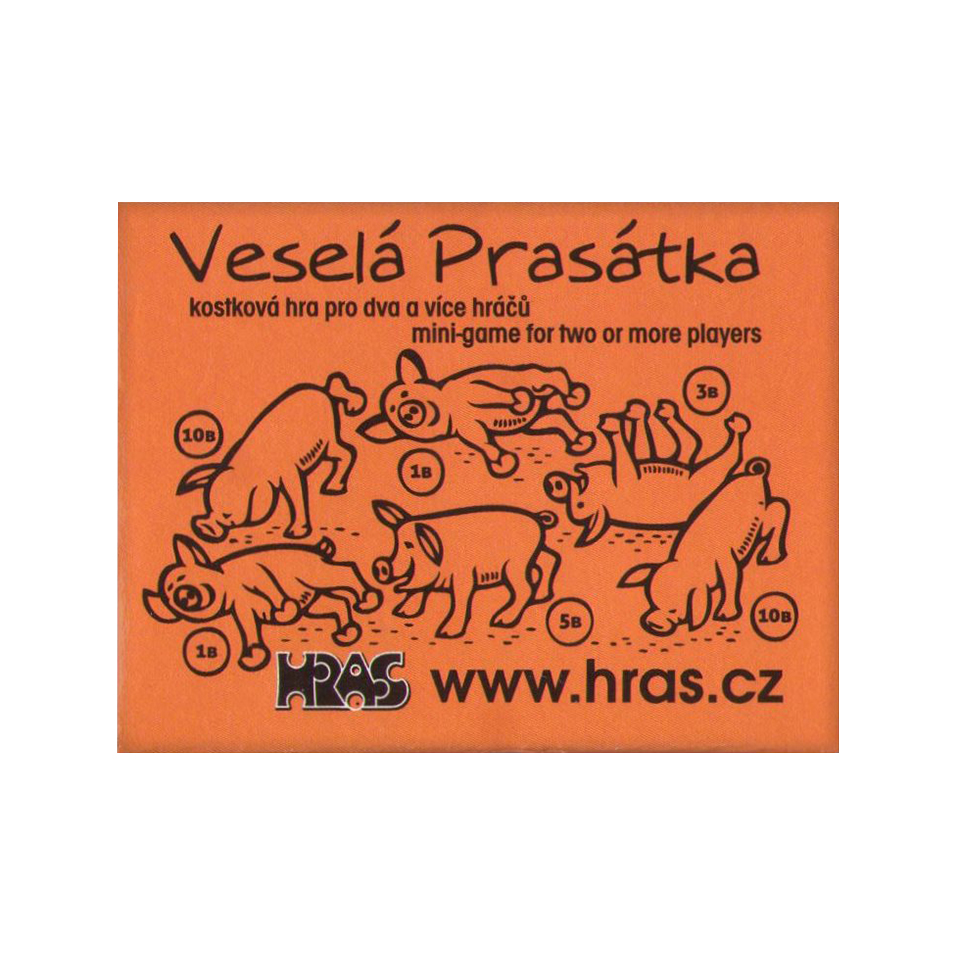 Veselá Prasátka - kostková hra HRAS