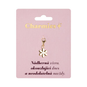 Zlatý přívěsek květiny - Nádherná Albi