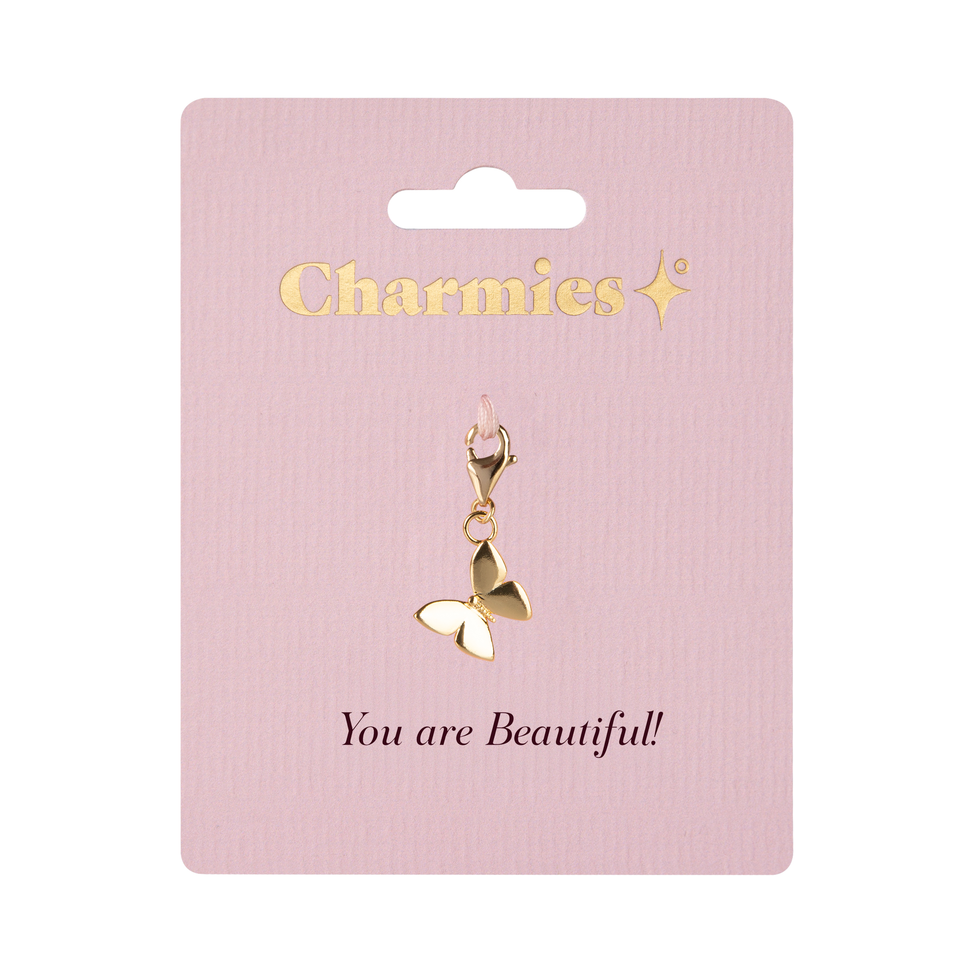 Zlatý přívěsek motýlka - Beautiful Albi