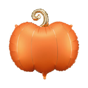 Balónek fóliový Dýně oranžová se zlatým stonkem Albi