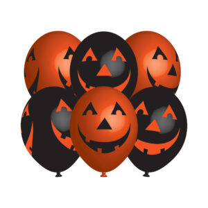 Balónky latexové Halloween dýně 6 ks Albi