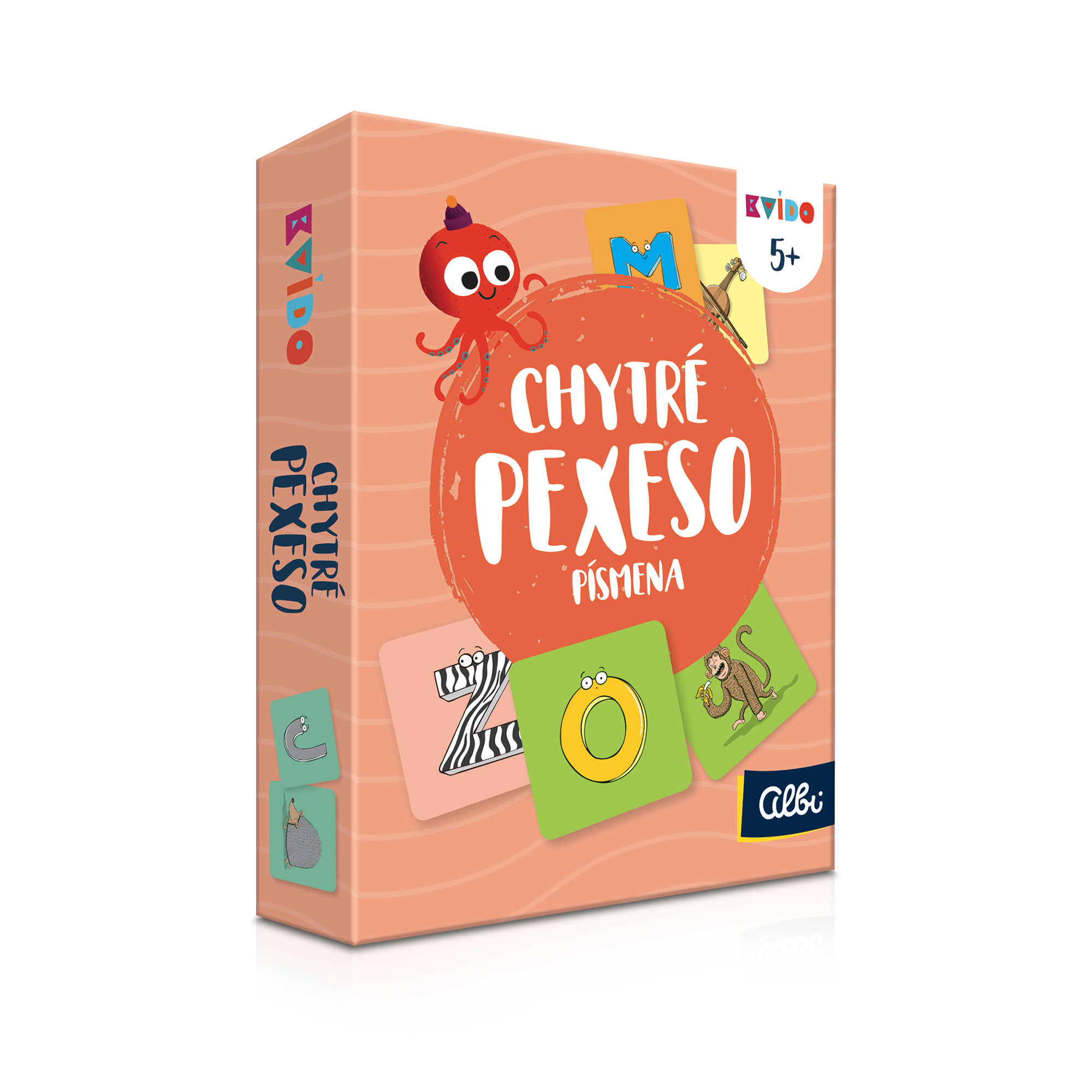 Chytré pexeso - Písmena 2. vydání Albi
