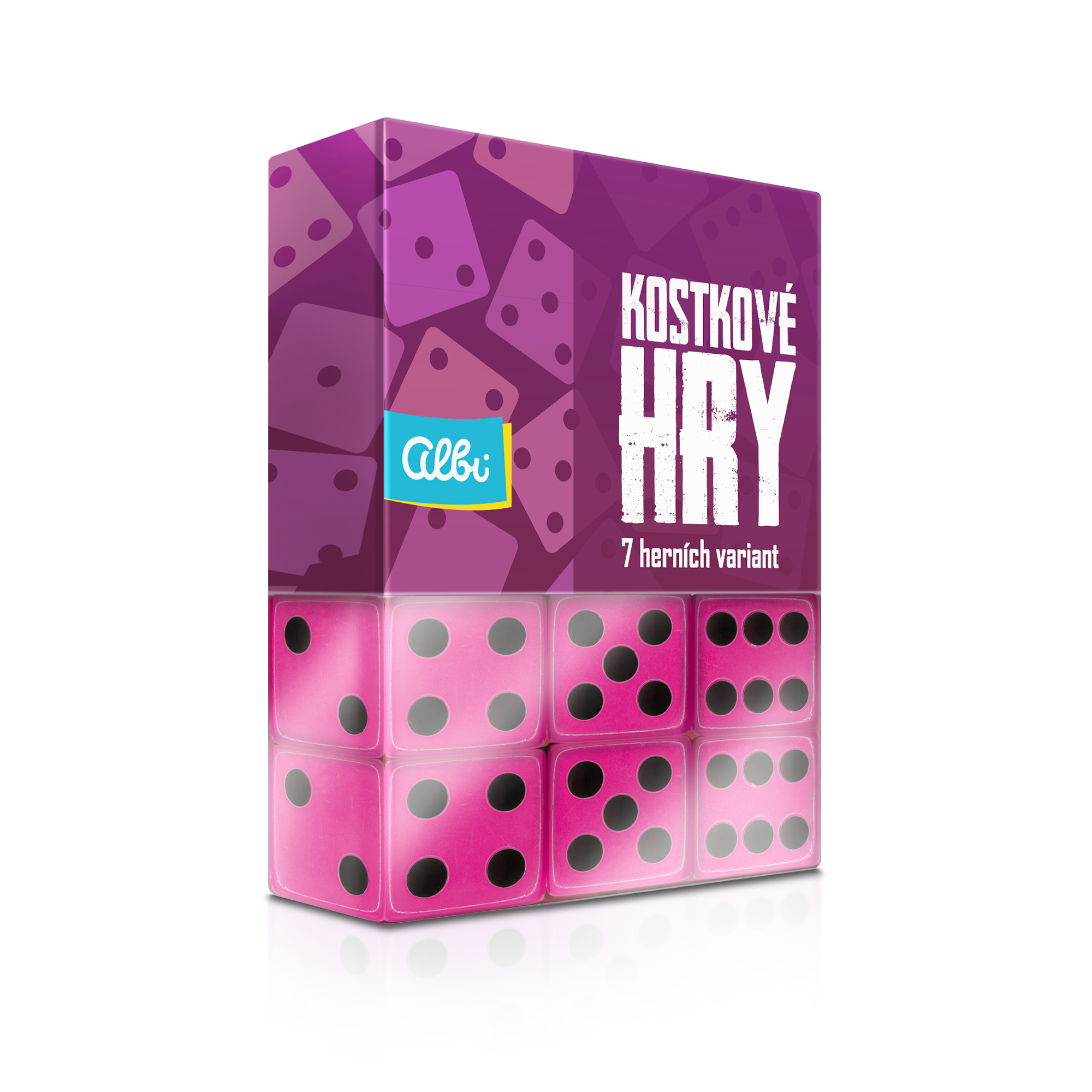 Fialové kostkové hry Albi