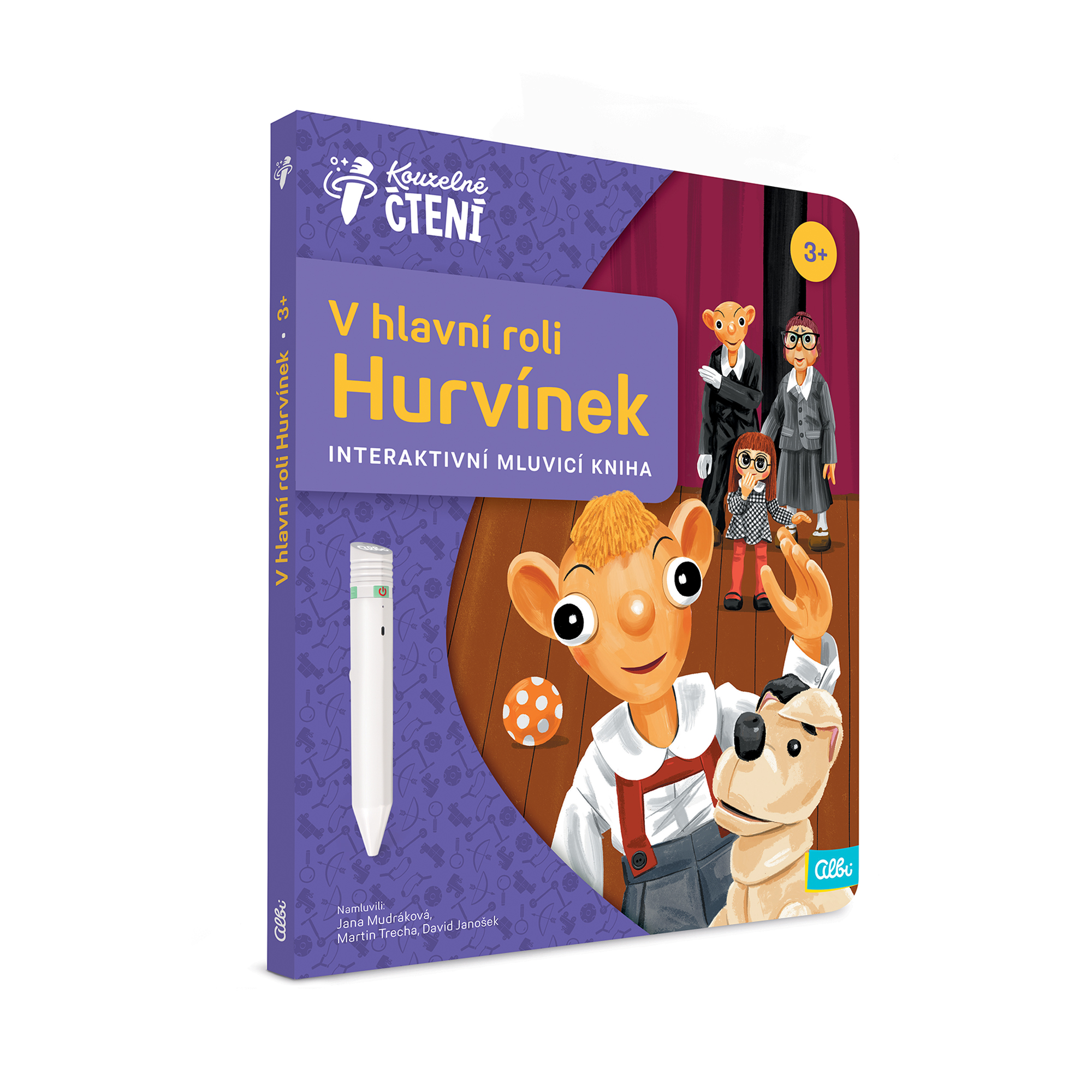 Kniha V hlavní roli Hurvínek Albi