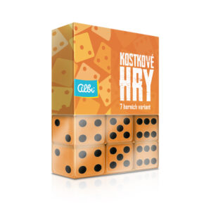 Oranžové kostkové hry Albi