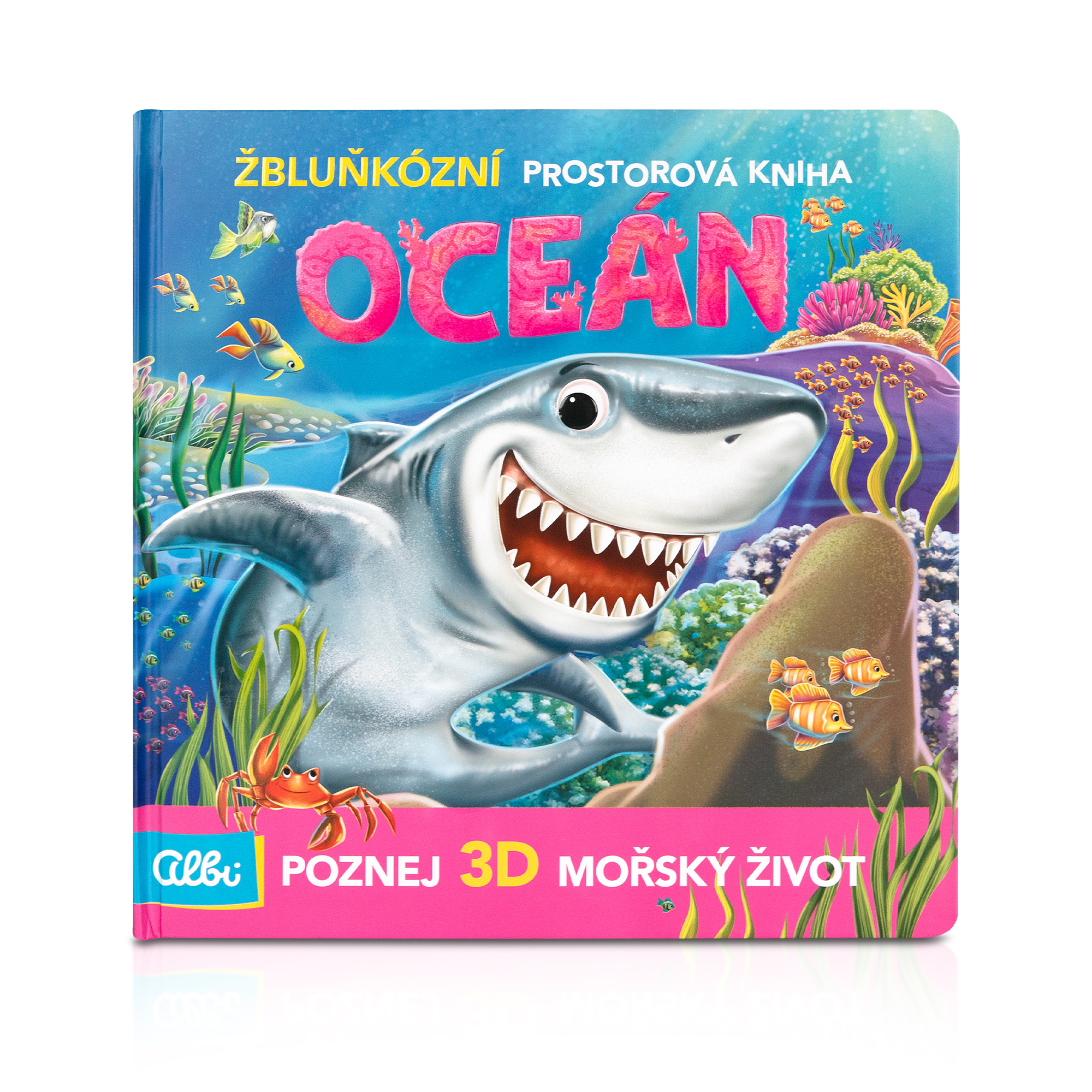 Prostorová 3D kniha - Oceán Albi