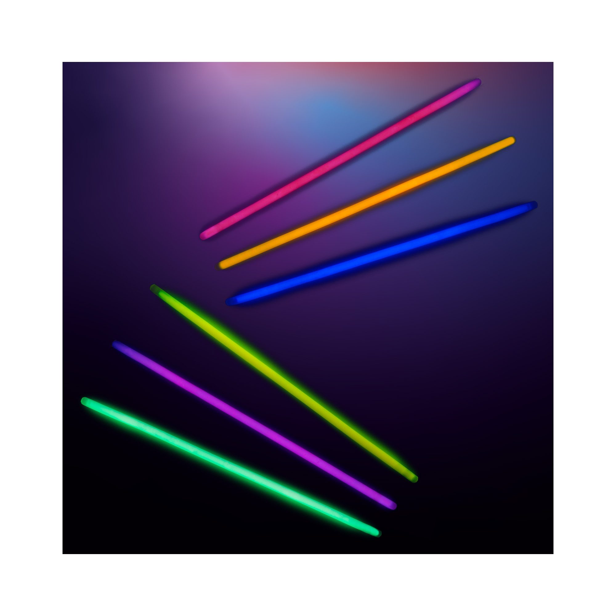 Svítící náramky v tubě mix barev 50 ks Albi - Obrázek 3