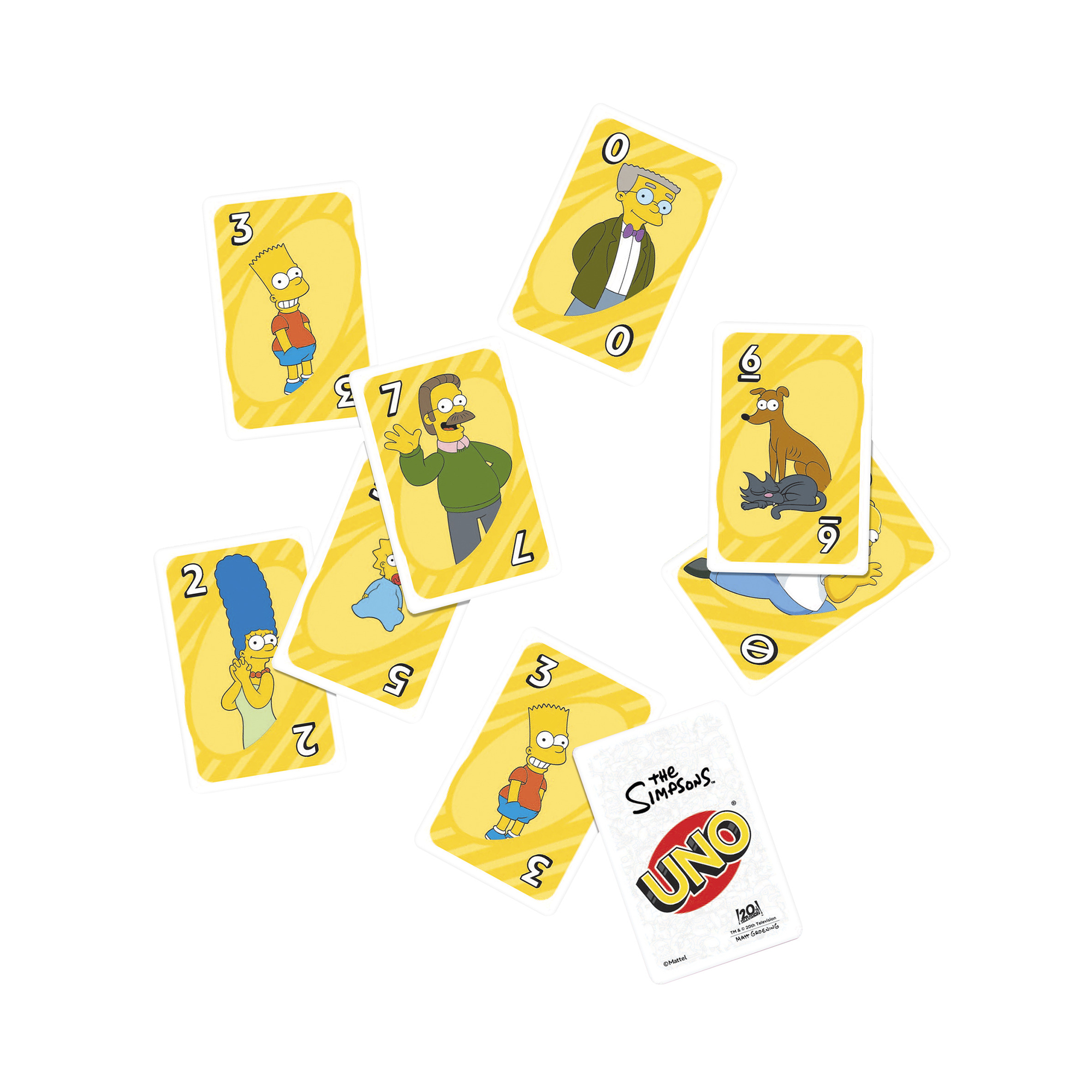 UNO Simpsonovi Mattel - Obrázek 3