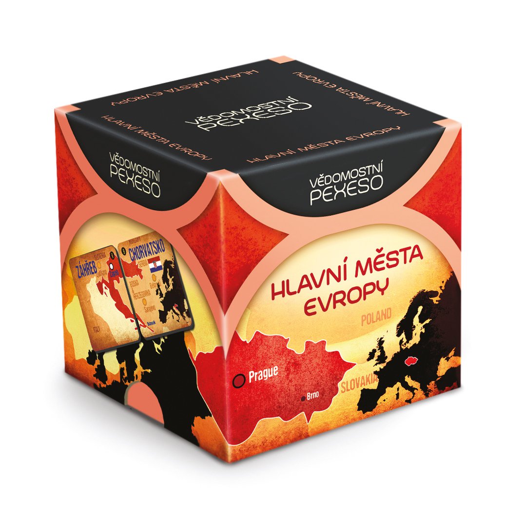 Vědomostní pexeso "Hlavní města Evropy" Albi