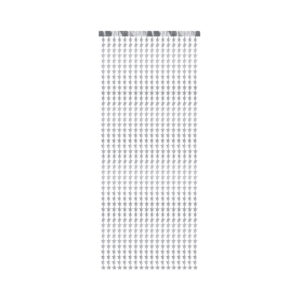 Závěs na dveře hvězdy stříbrná fólie Albi