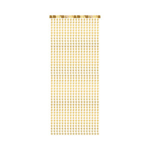 Závěs na dveře hvězdy zlatá fólie Albi