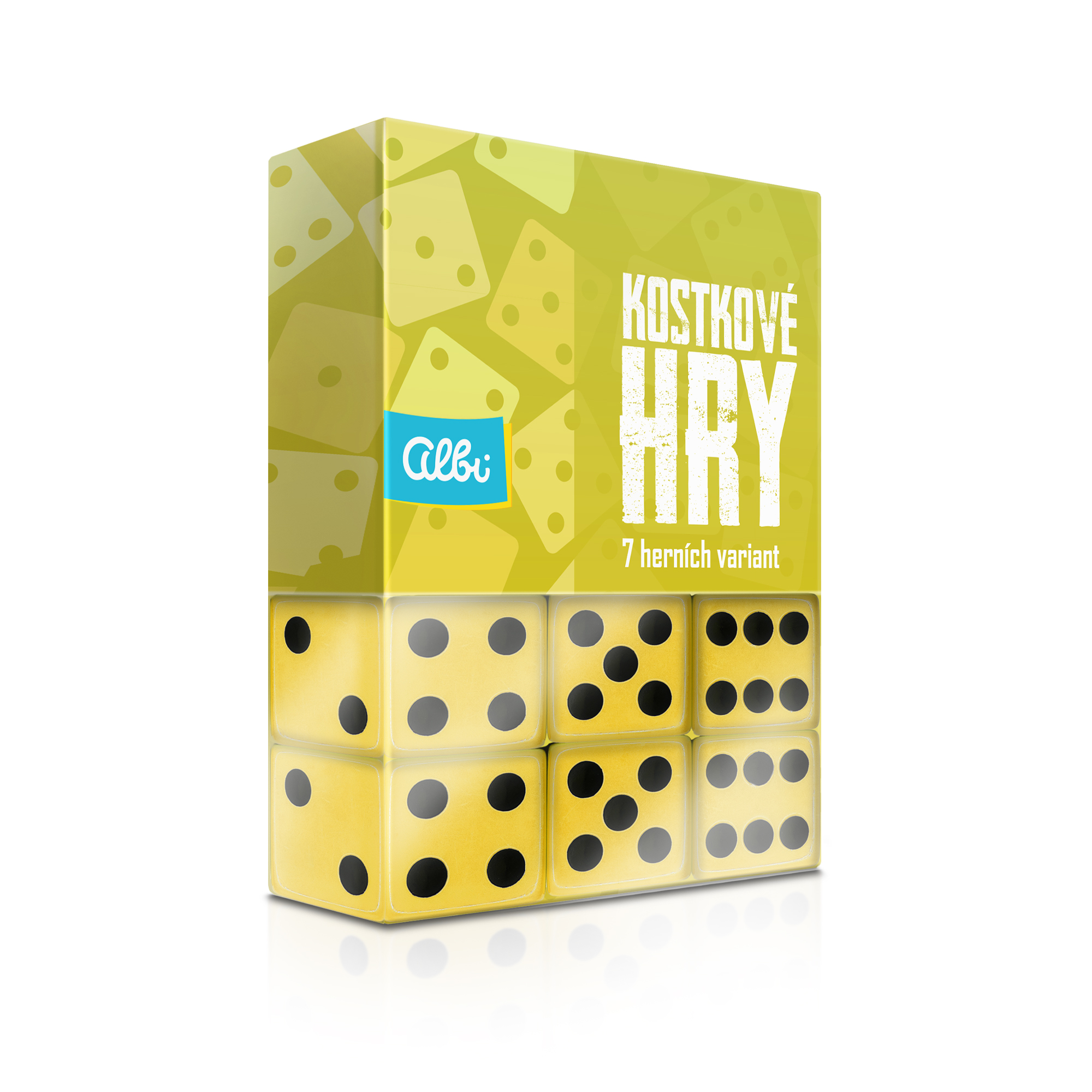 Žluté kostkové hry Albi