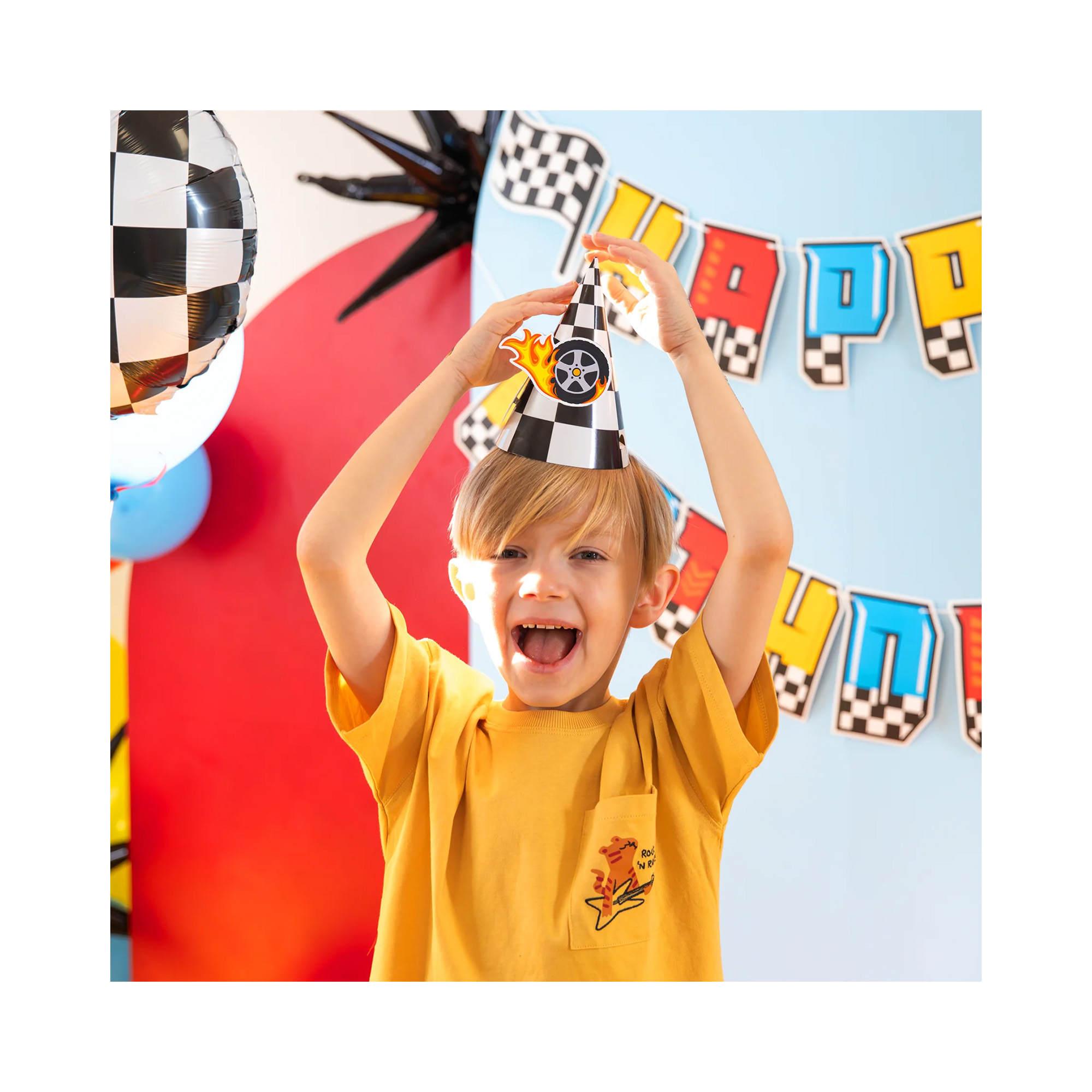 Čepičky Závodní auta 6 ks Albi - Obrázek 3