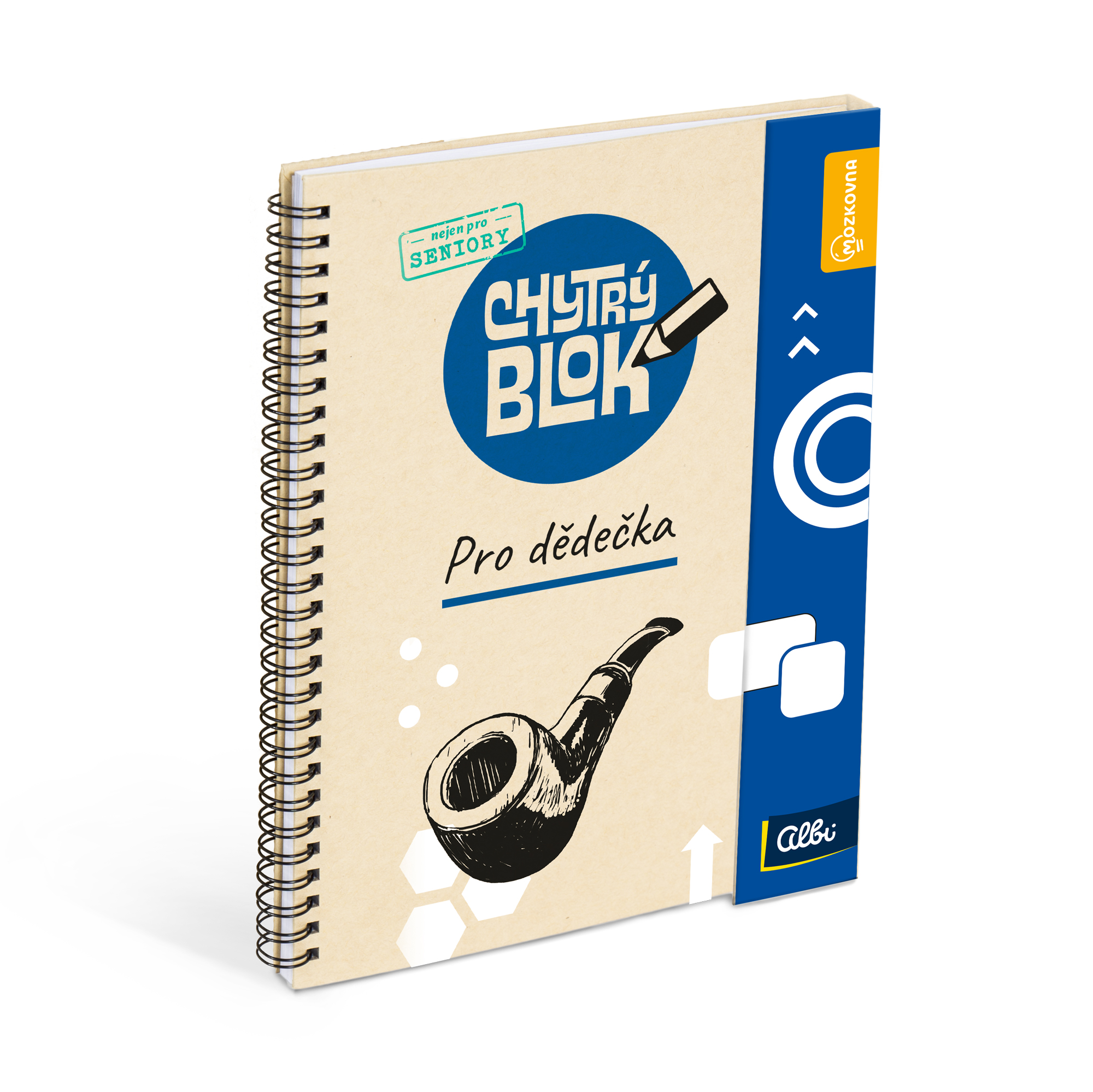 Chytrý blok pro dědečka Albi