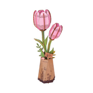Dřevěná květina - Tulipán Robotime