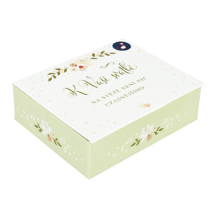 Hrací krabička na peníze - Ke svatbě Albi