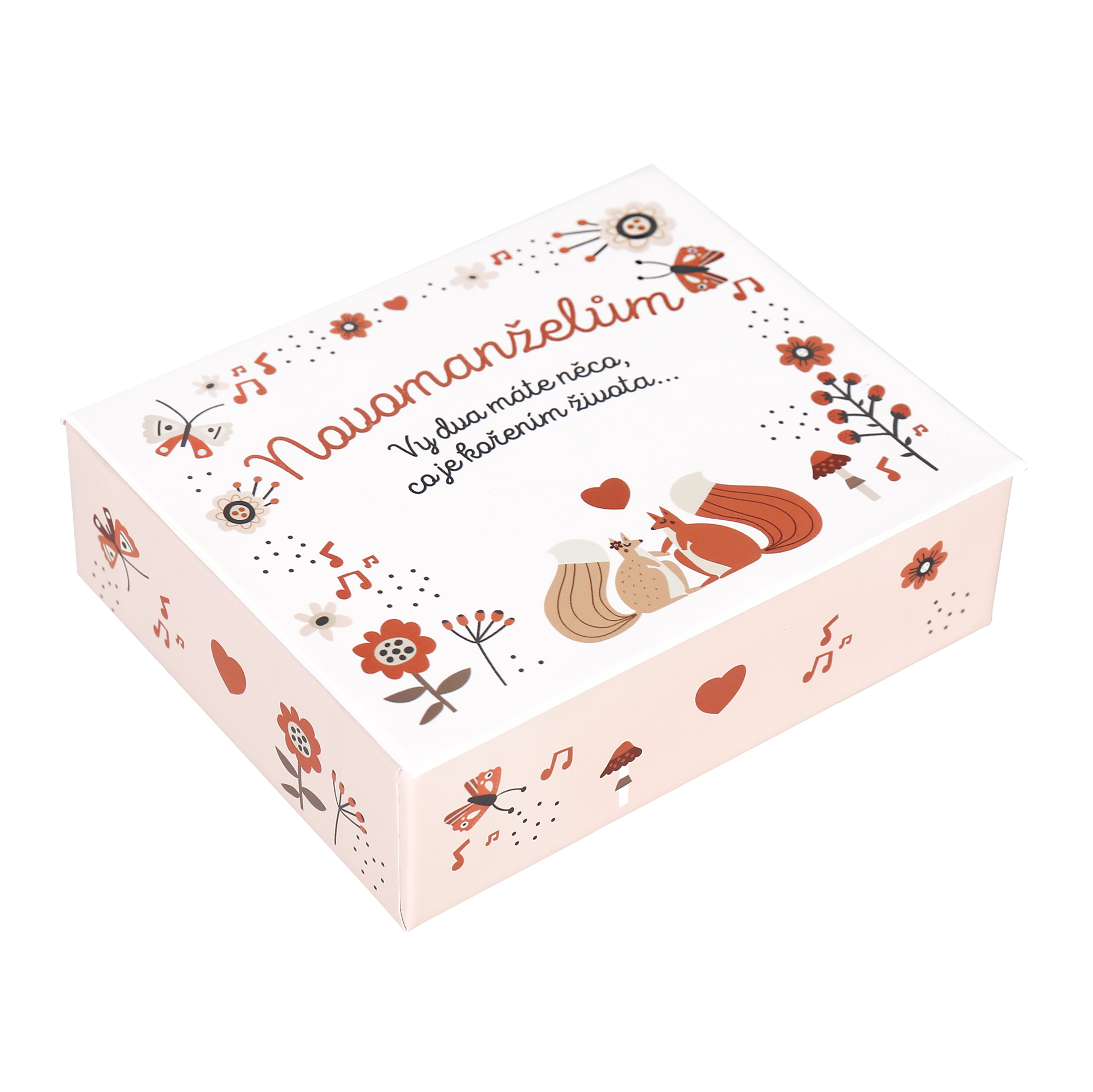 Hrací krabička na peníze - Láska Albi