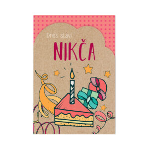 Jmenné přání - Nikča Albi