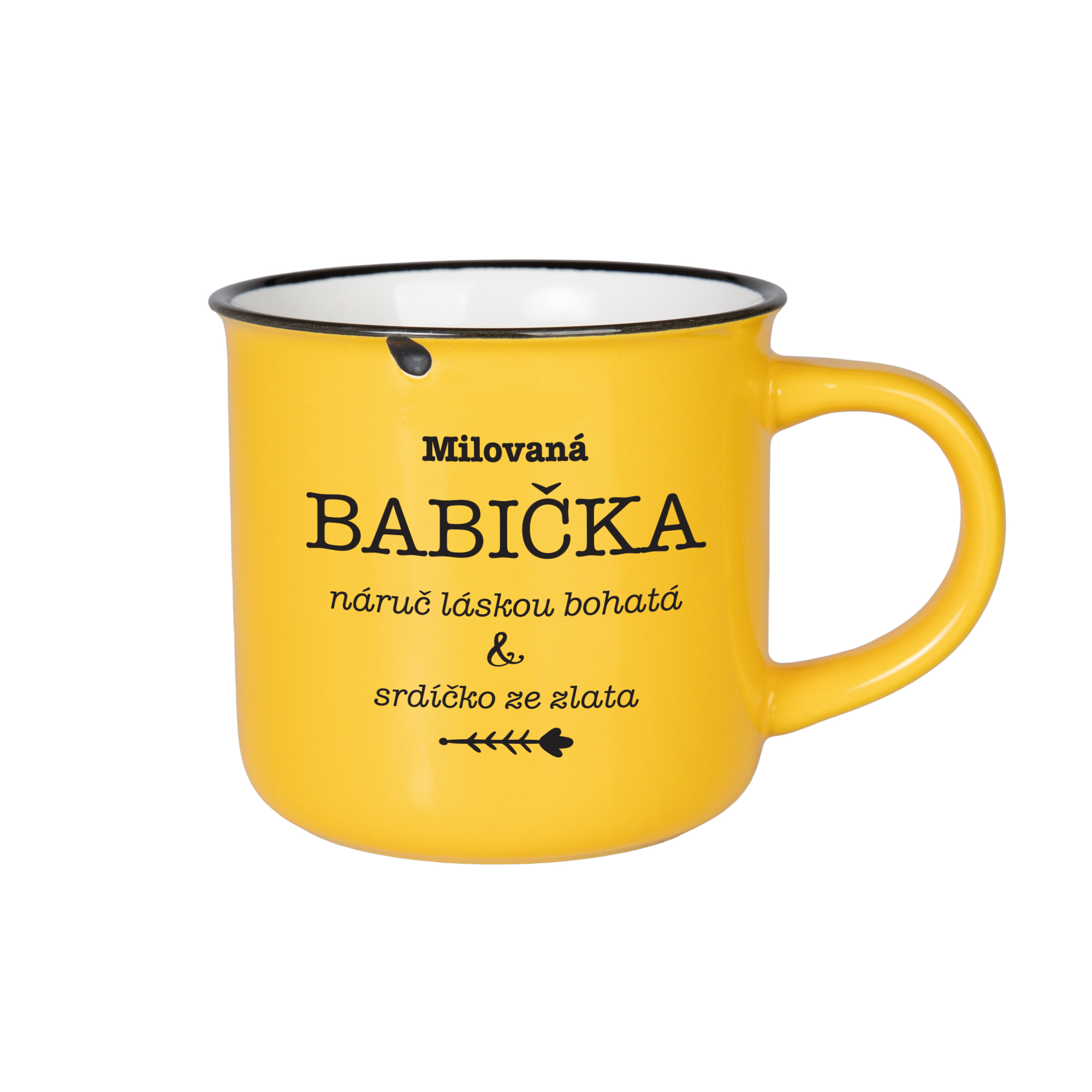 Kameninový plecháček - Milovaná babička Albi