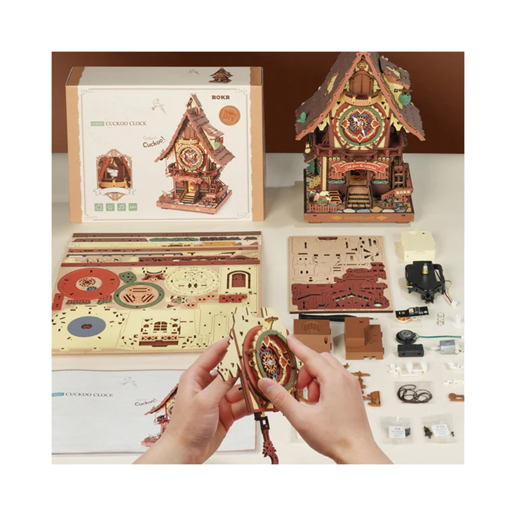 Kukačkové hodiny - Chaloupka Robotime - Obrázek 2