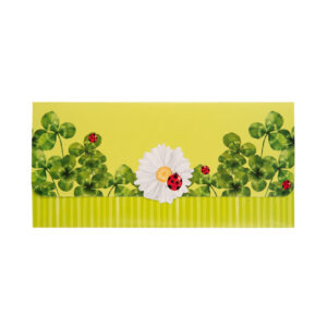 Magnetická obálka na peníze - Čtyřlístky Albi