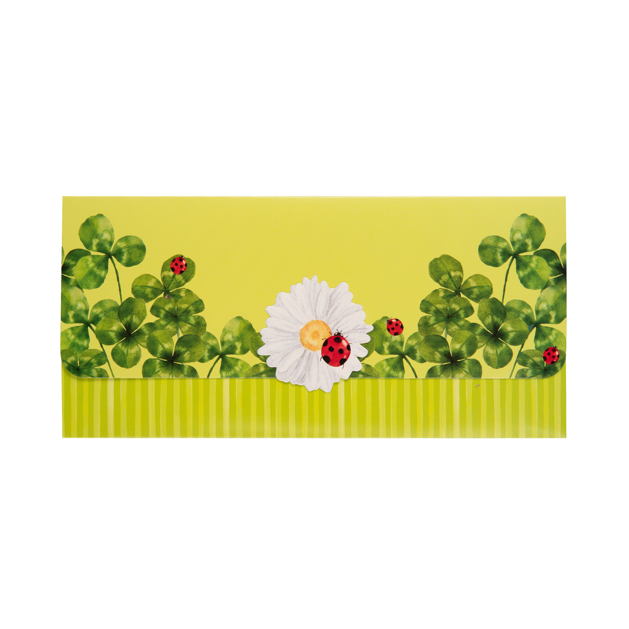 Magnetická obálka na peníze - Čtyřlístky Albi