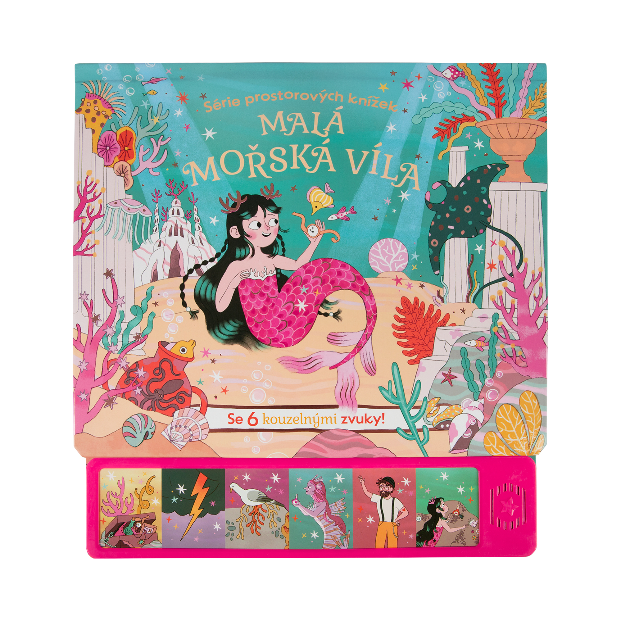Malá mořská víla - Zvuková 3D kniha Albi