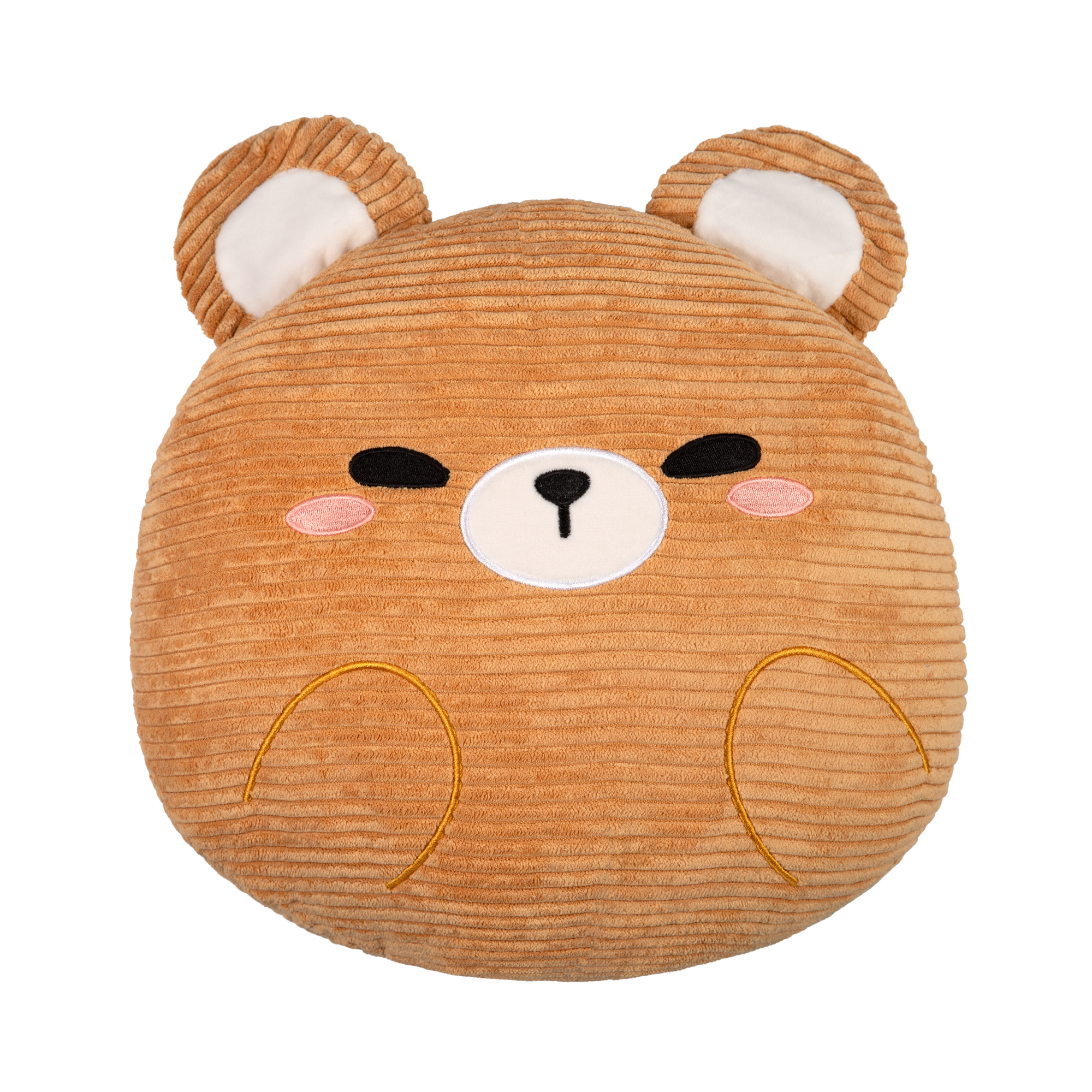 Manšestrový relaxační polštář - Medvěd Albi