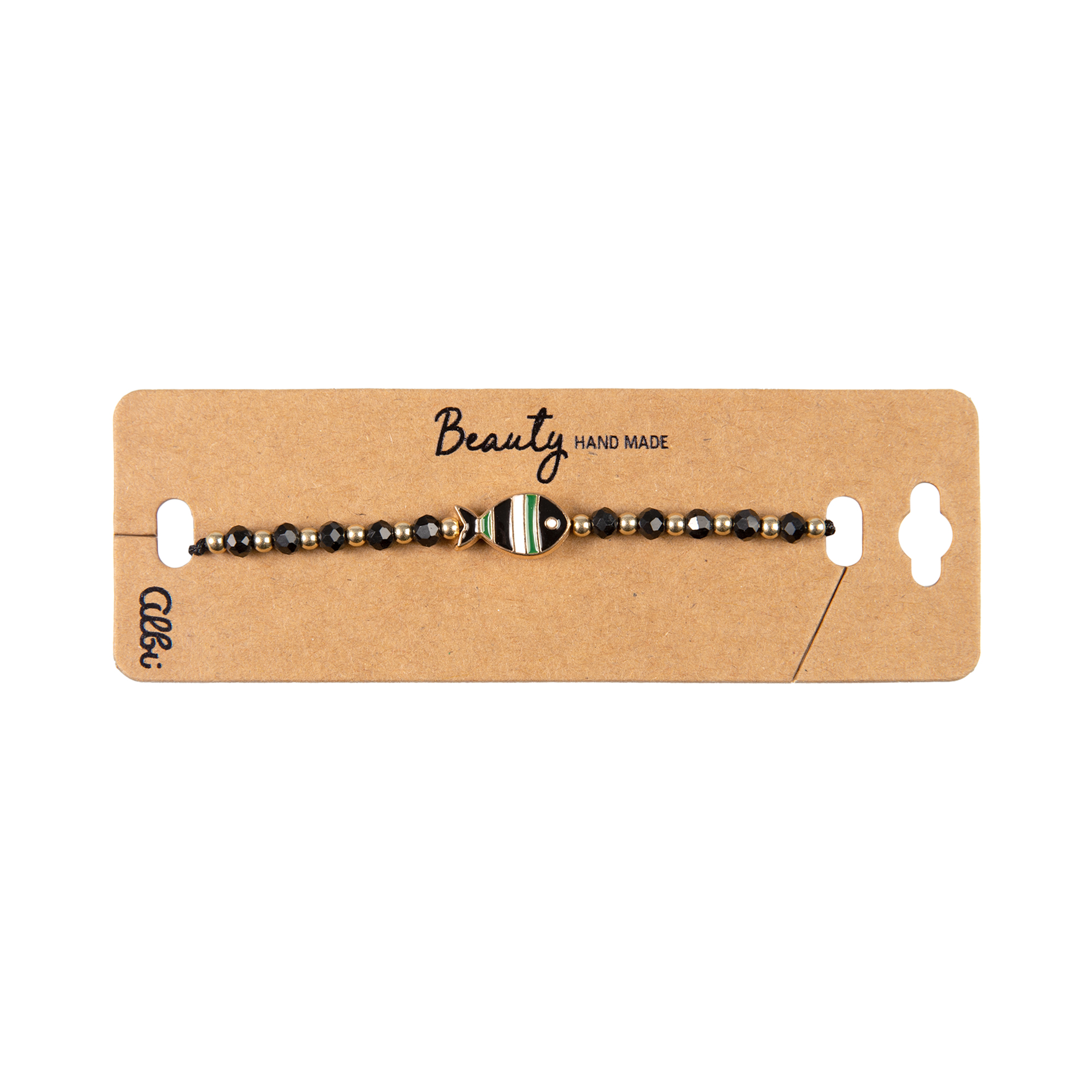 Náramek - Černá rybička Albi