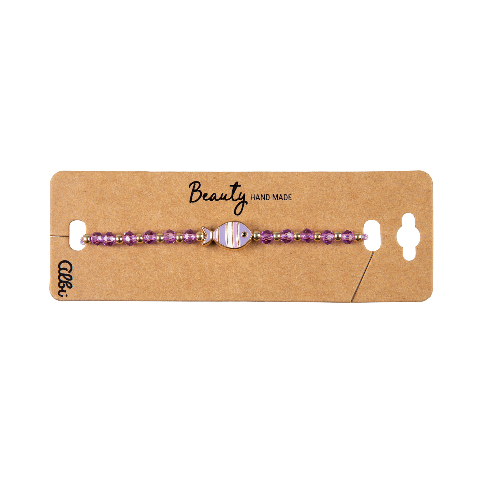 Náramek - Fialový rybička Albi