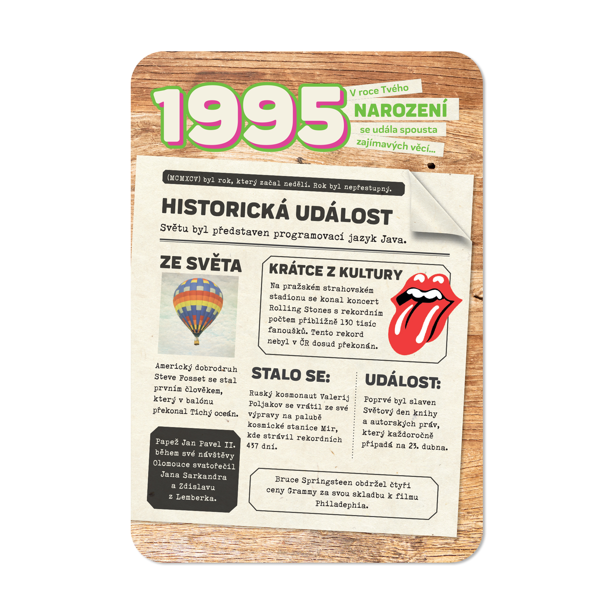 Retro přání - 1995 Albi