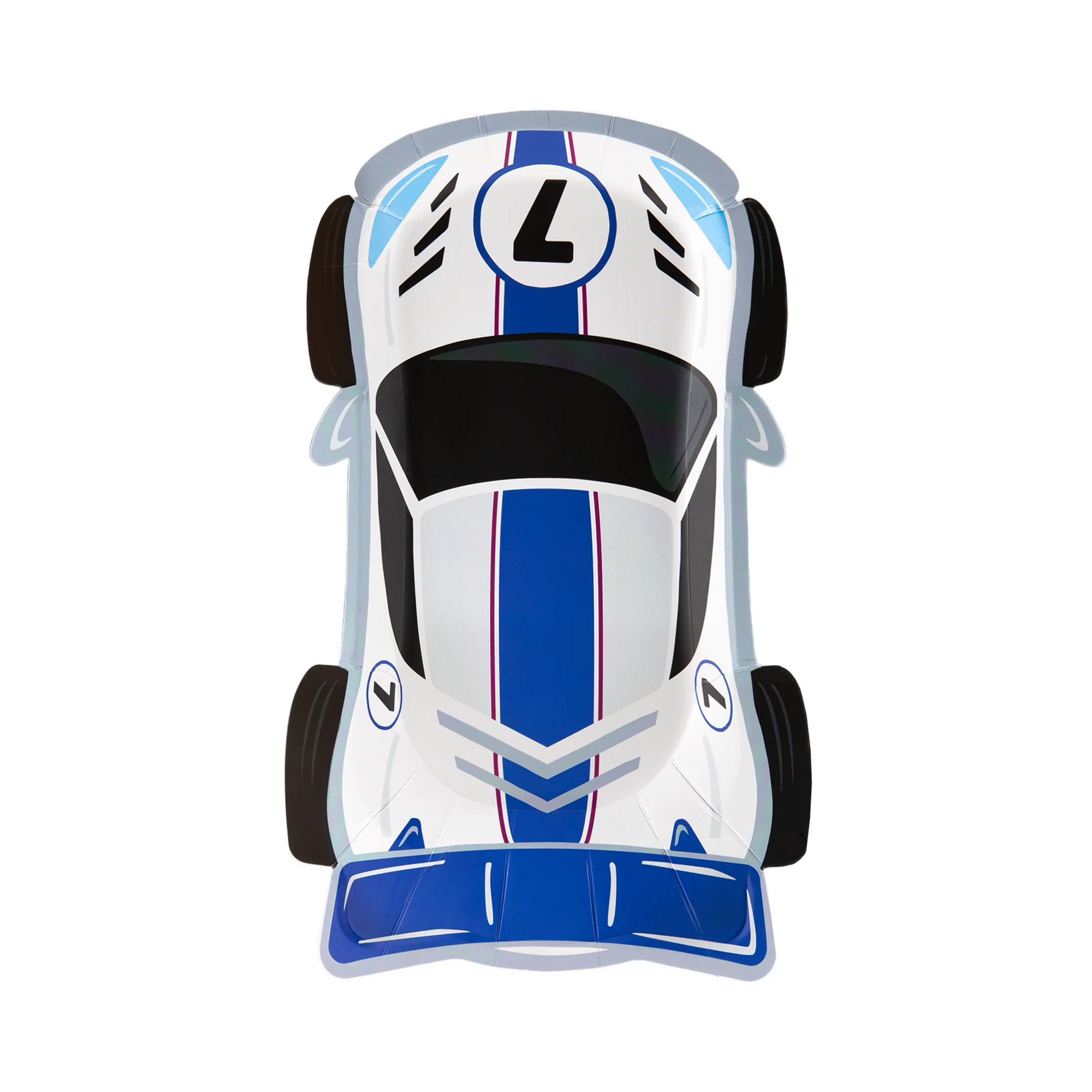 Talíře Závodní auta 6 ks Albi - Obrázek 3