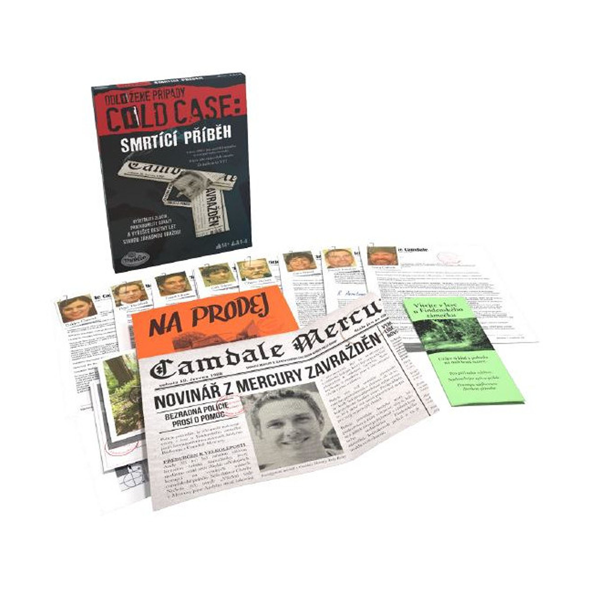 ThinkFun Odložené případy: Smrtící příběh Ravensburger - Obrázek 2